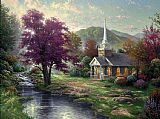 Streams of Living Water by Thomas Kinkade